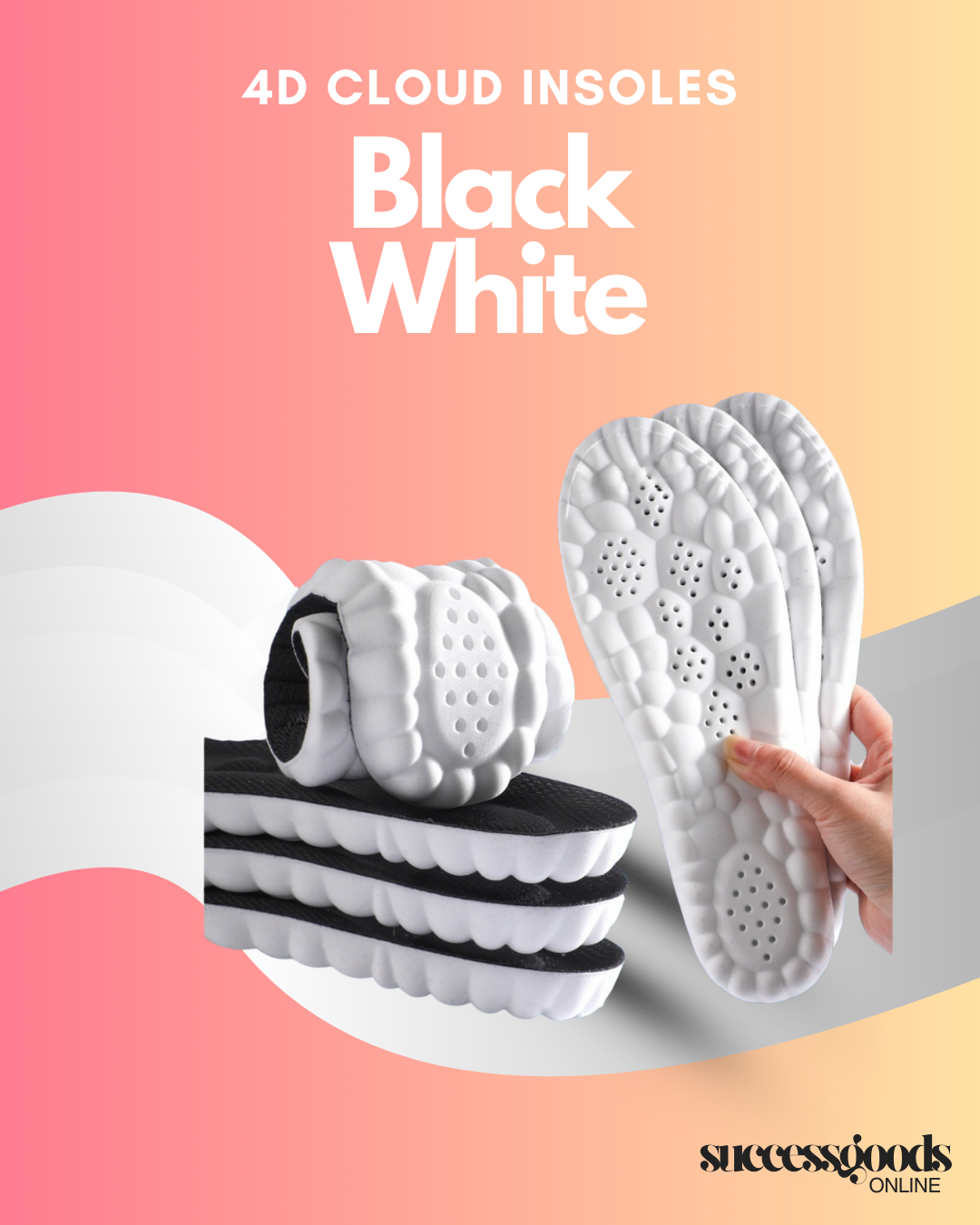 4D Cloud Massage Insoles