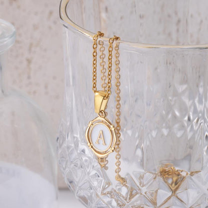 Letter's of Love - The Initials of Her Heart Necklace