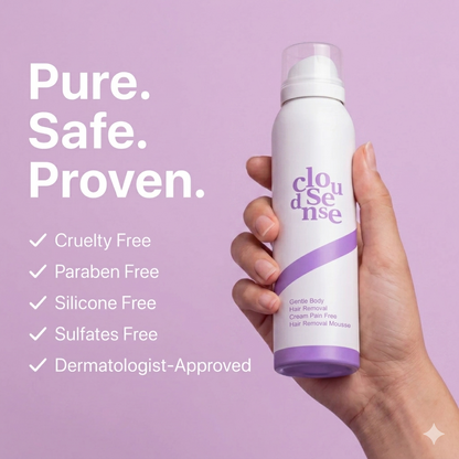 CloudSense Pain-Free Hair Removal Mousse