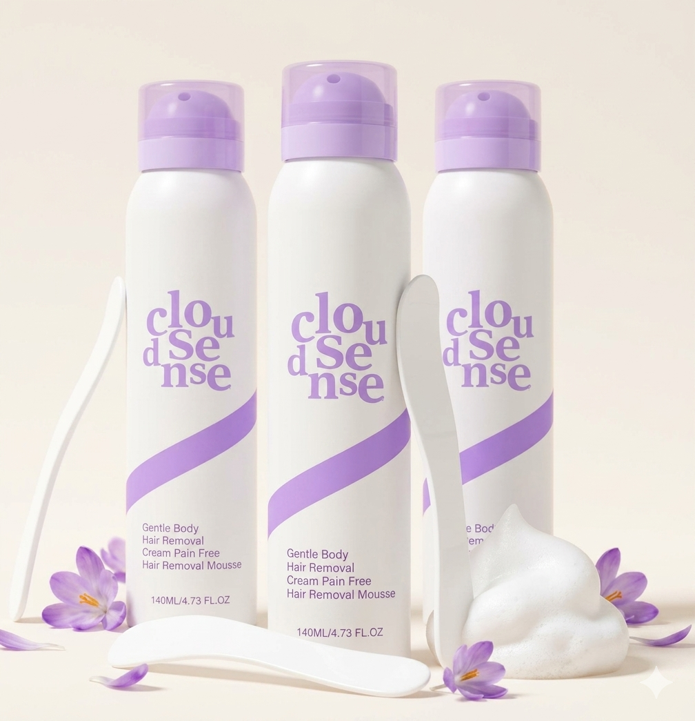 CloudSense Pain-Free Hair Removal Mousse