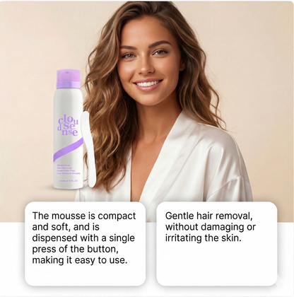 CloudSense Pain-Free Hair Removal Mousse