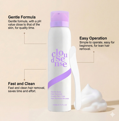 CloudSense Pain-Free Hair Removal Mousse