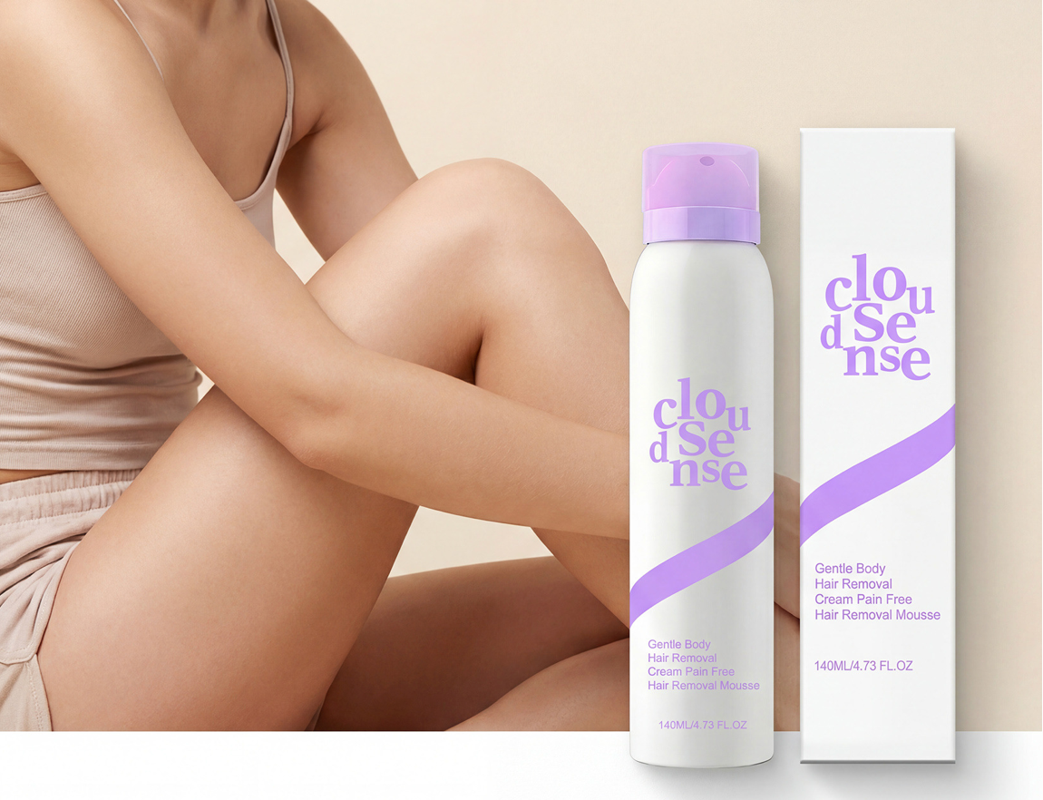 CloudSense Pain-Free Hair Removal Mousse